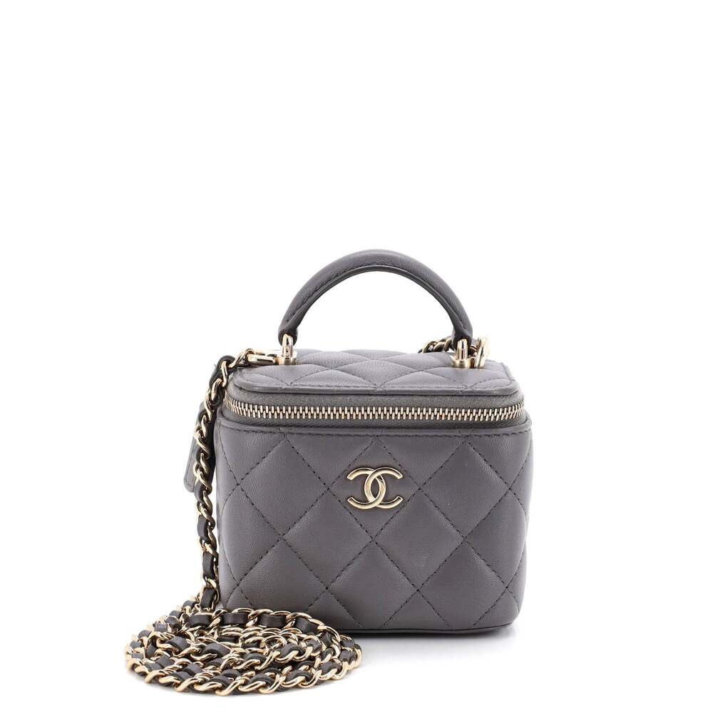Chanel Classic Top Handle Vanity Case #259190C40B